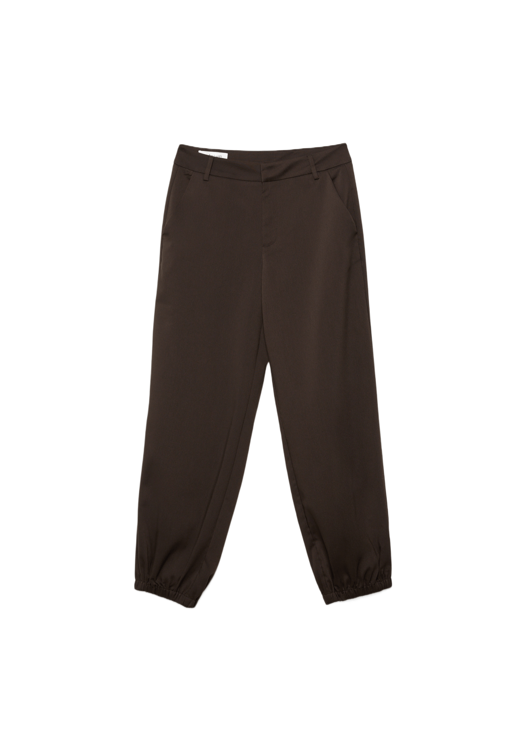 Kumaş jogger pantolon - Görsel 9
