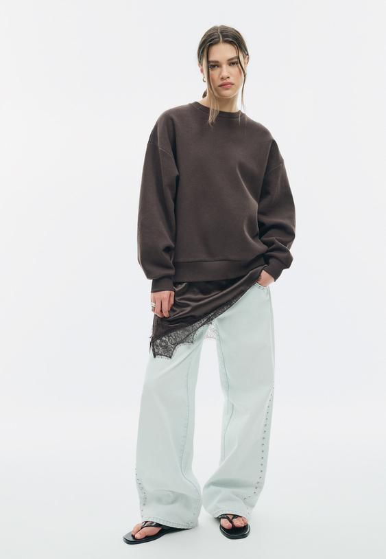 Sportska Majica Sa Satenastim Porubom