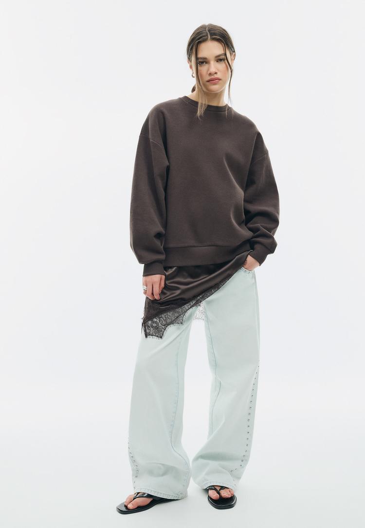 Sportska Majica Sa Satenastim Porubom