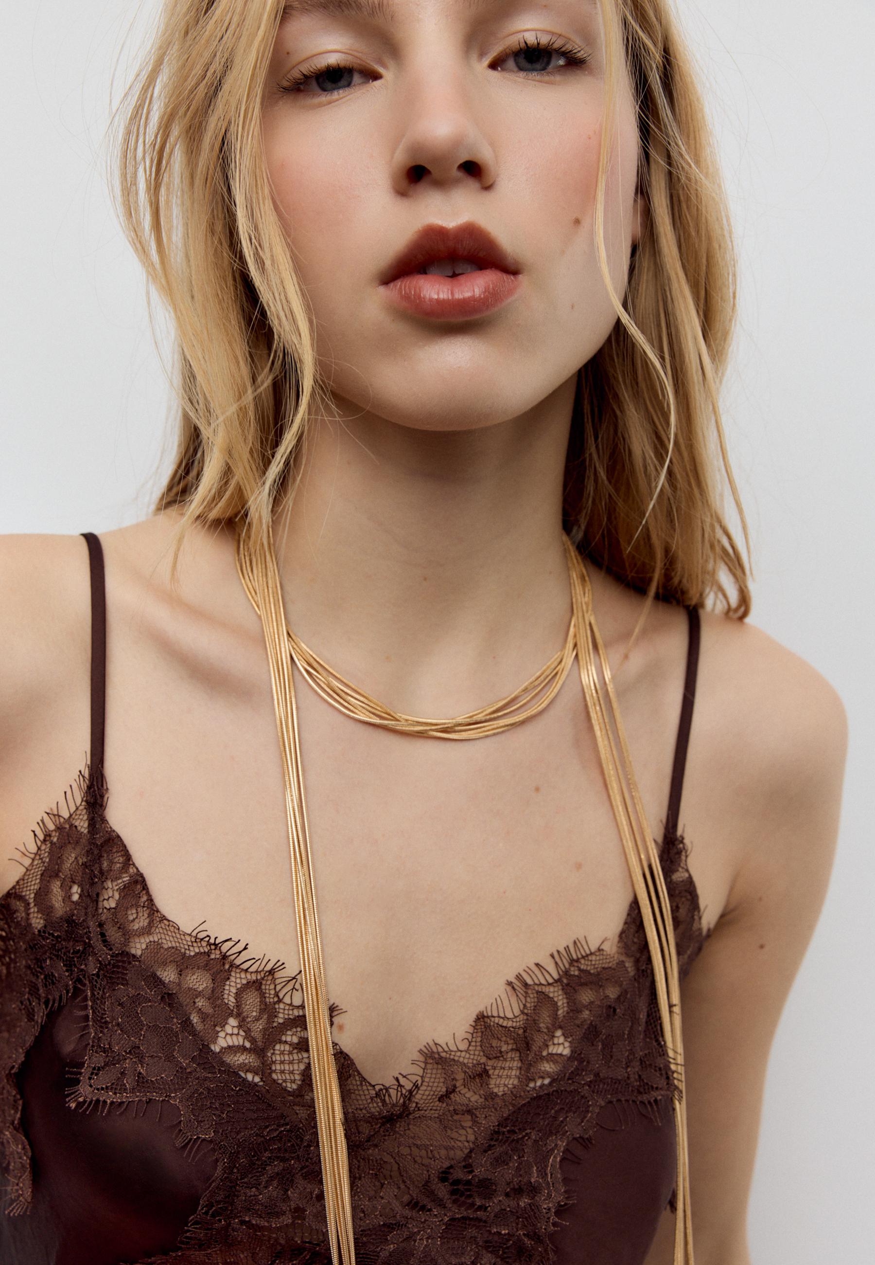 EXTRA LONG NECKLACE — Gold