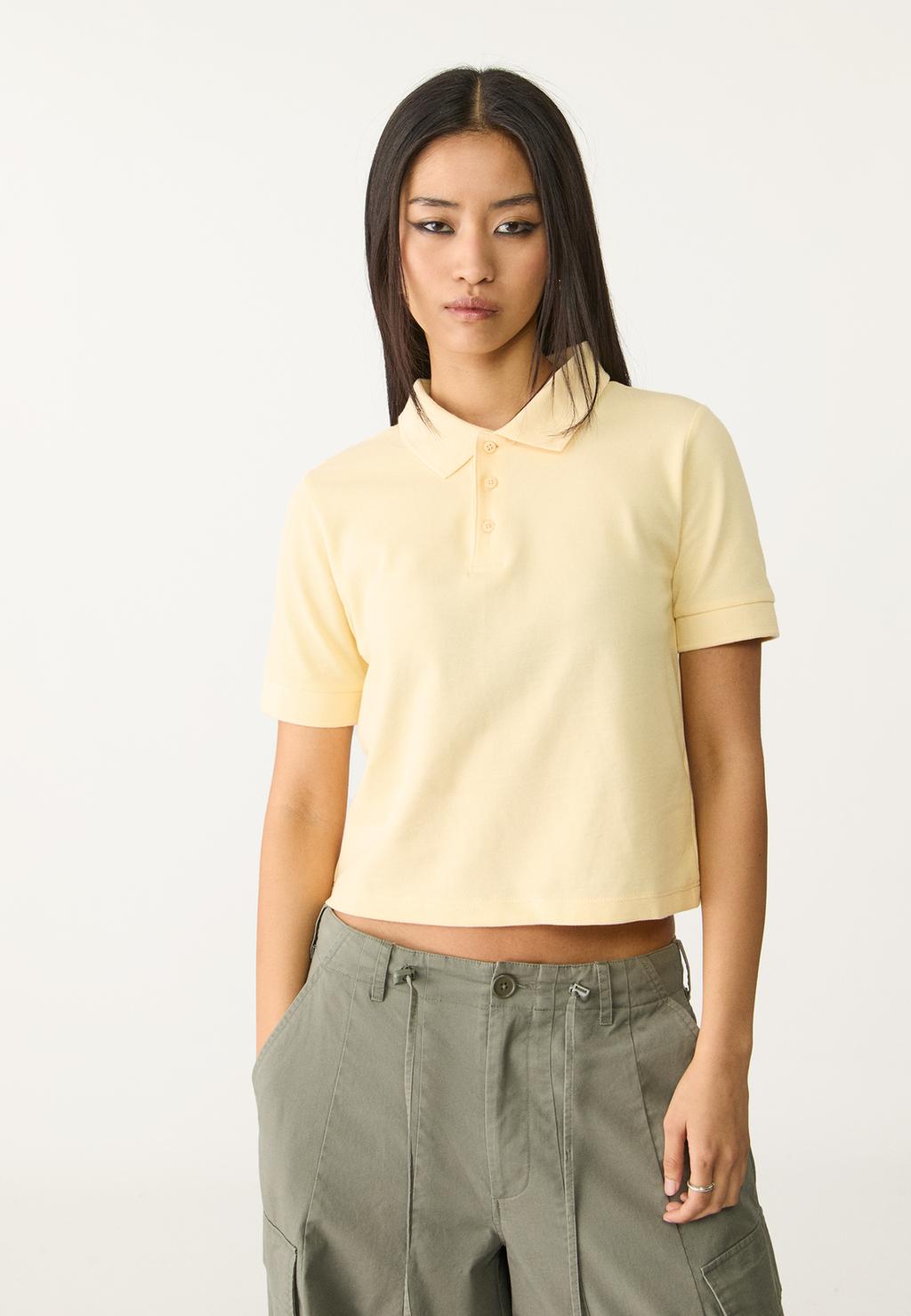 Short sleeve polo shirt