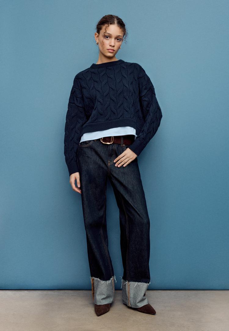 Stradivarius Neulepaita Yhdistelmäkuosilla S