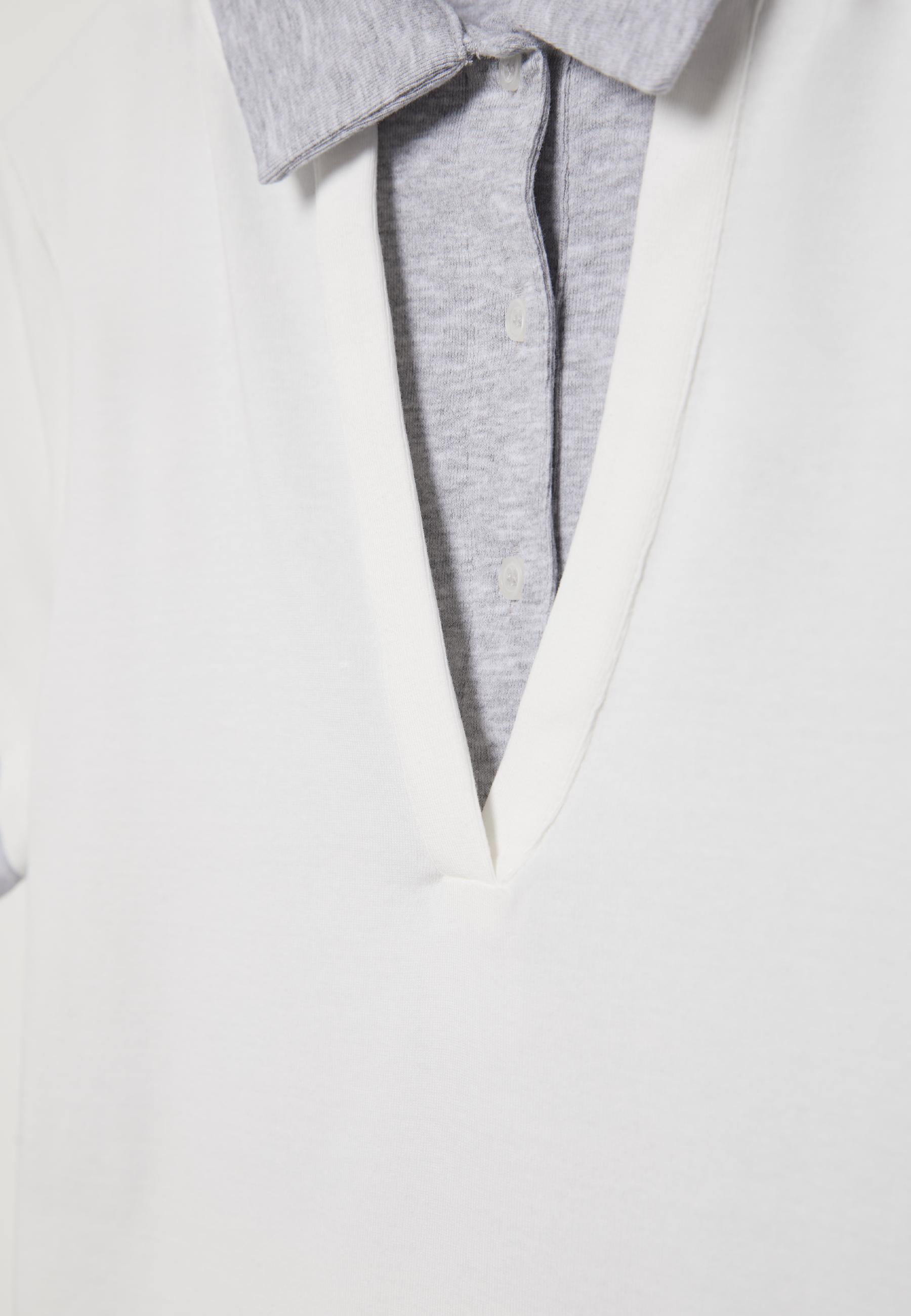 Double-layer short sleeve polo T-shirt