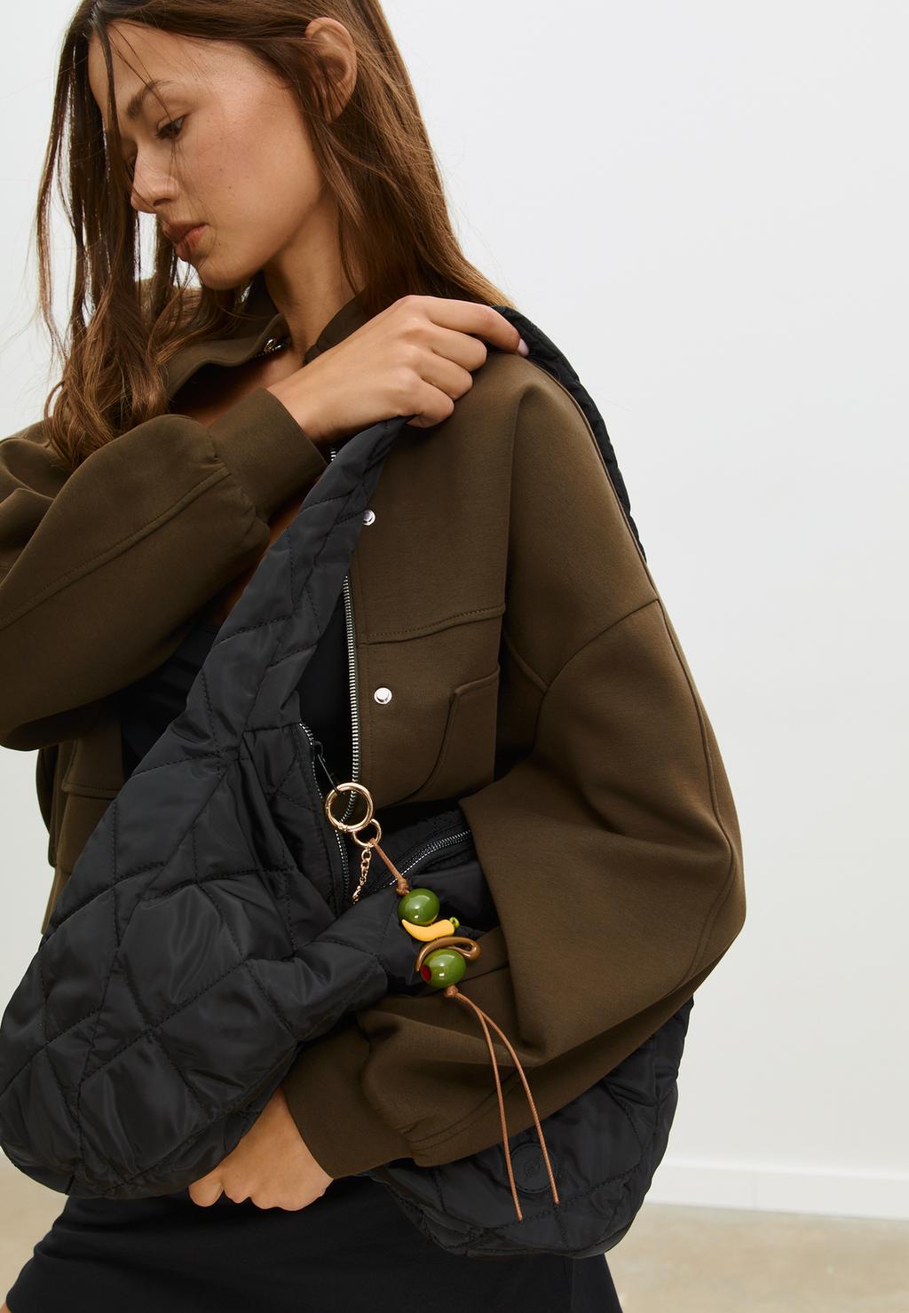 Padded fabric bag
