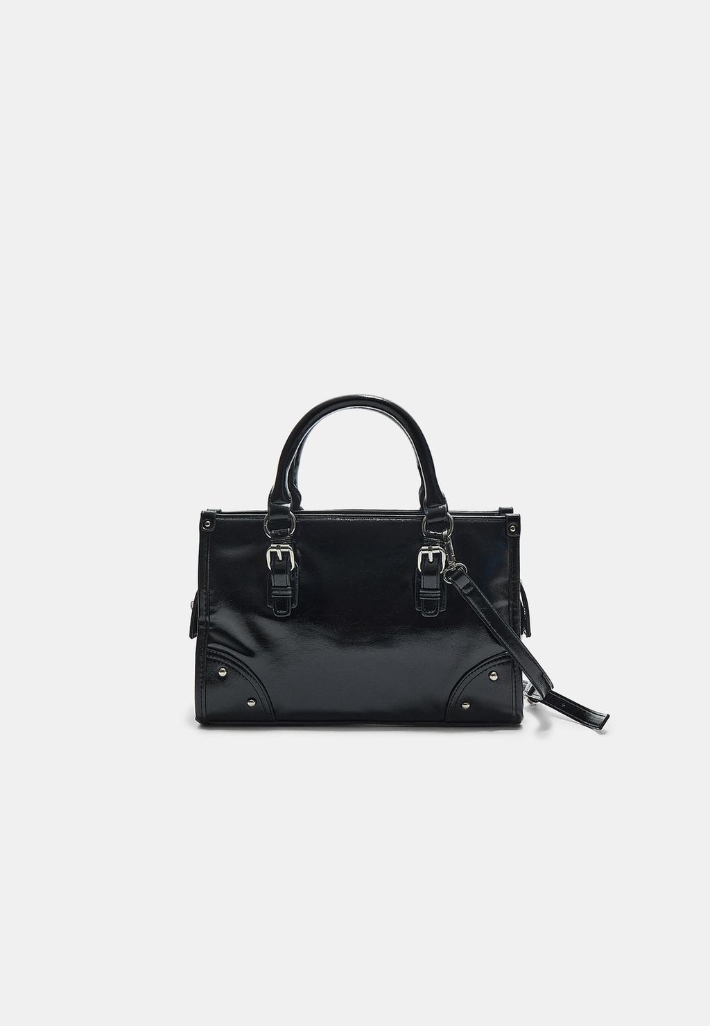 Crossbody shopper bag
