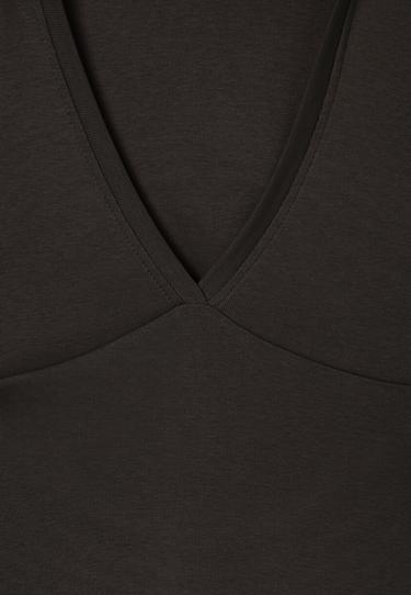 Hooded T-shirt — Brown 8