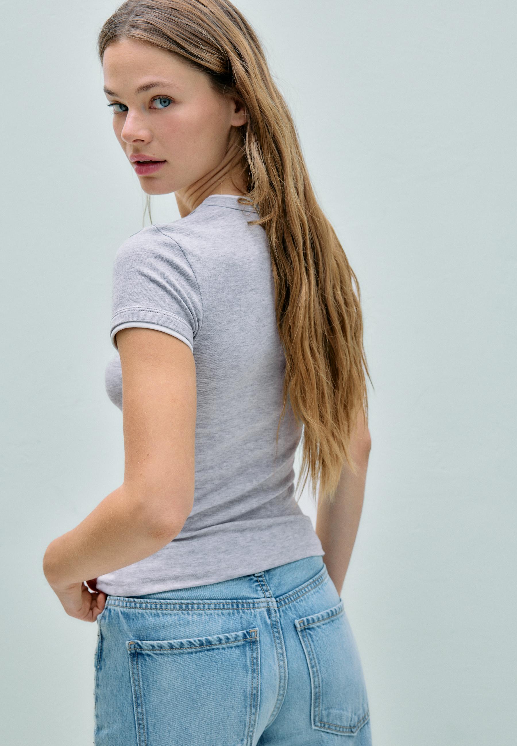 Bugs Bunny short sleeve T-shirt — Grey melange