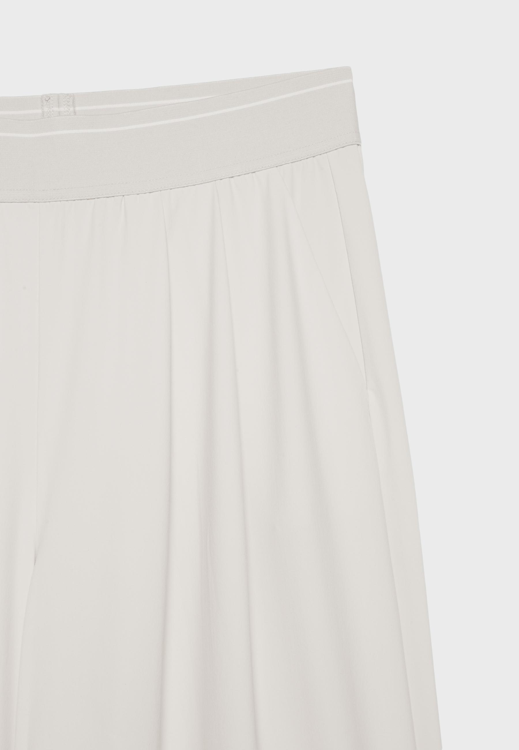 Elasticated waist palazzo joggers — Stone