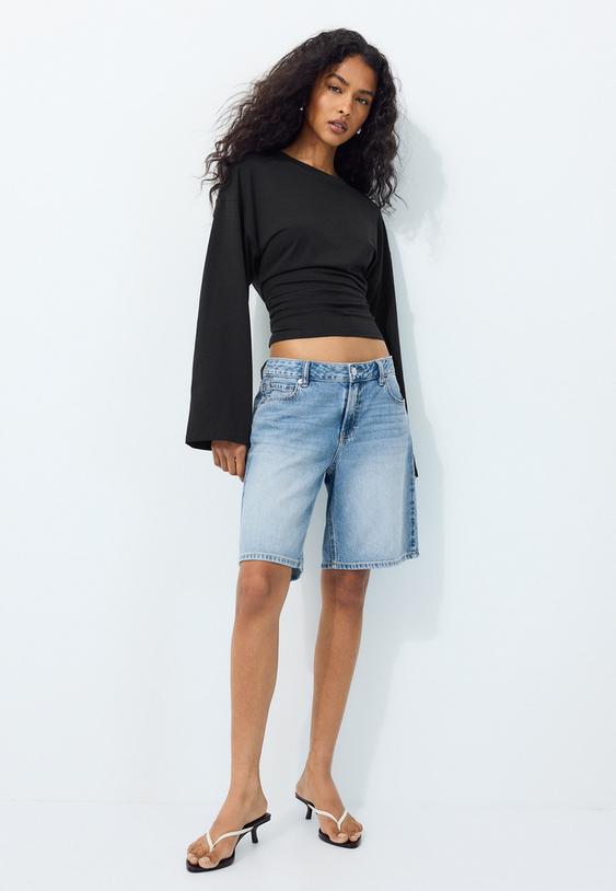 tshirt manches longues taille ajustee