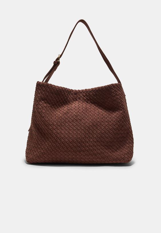 bolso hombro trenzado