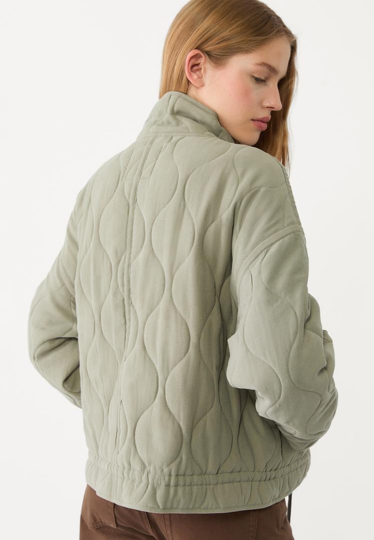chaqueta acolchada