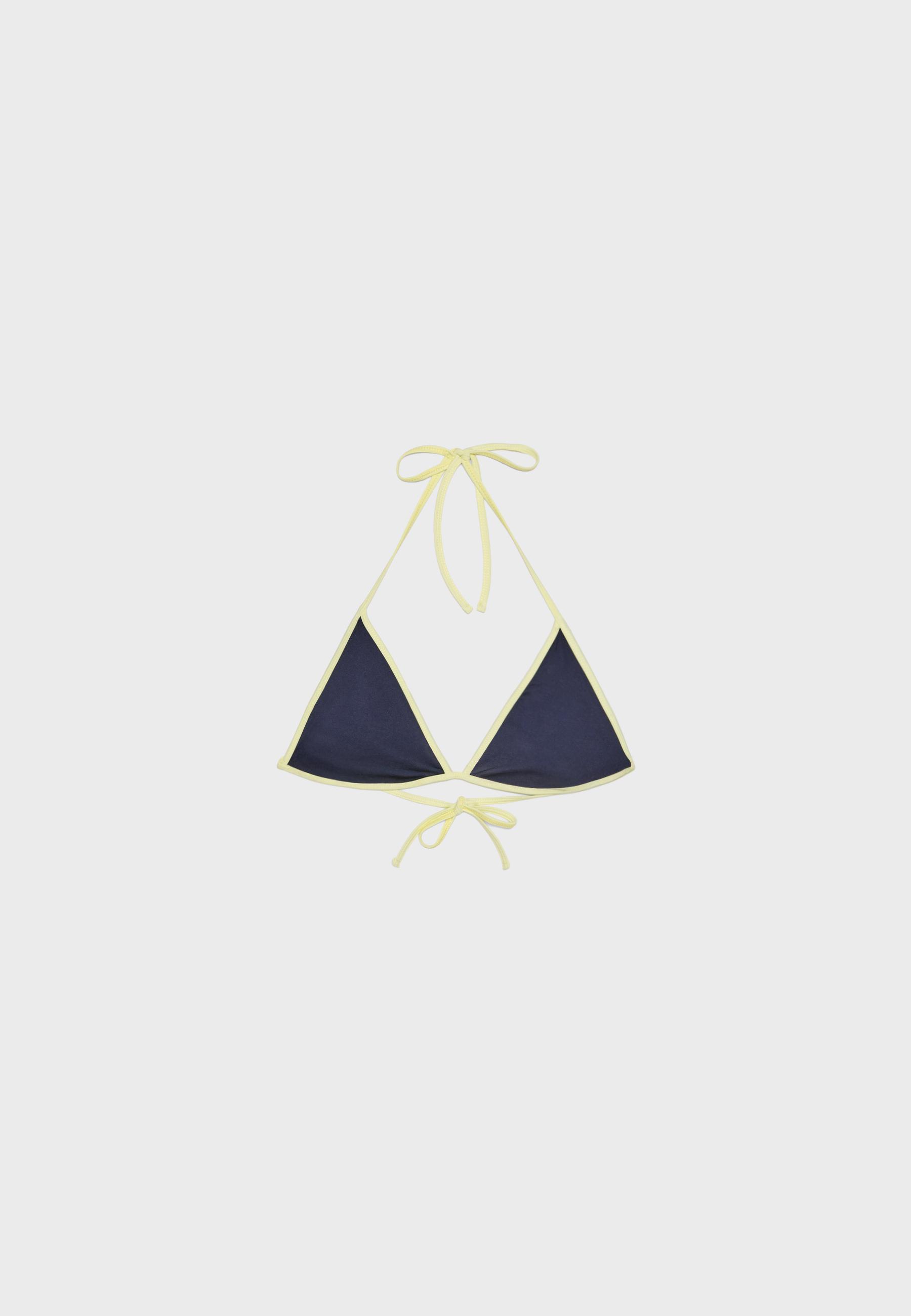 Triangle bikini top - Women's fashion | Stradivarius United States