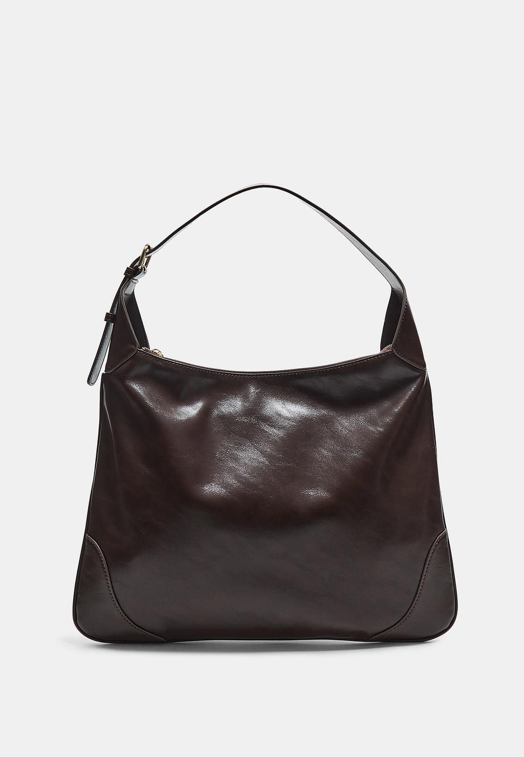 Borsa a spalla in finta pelle