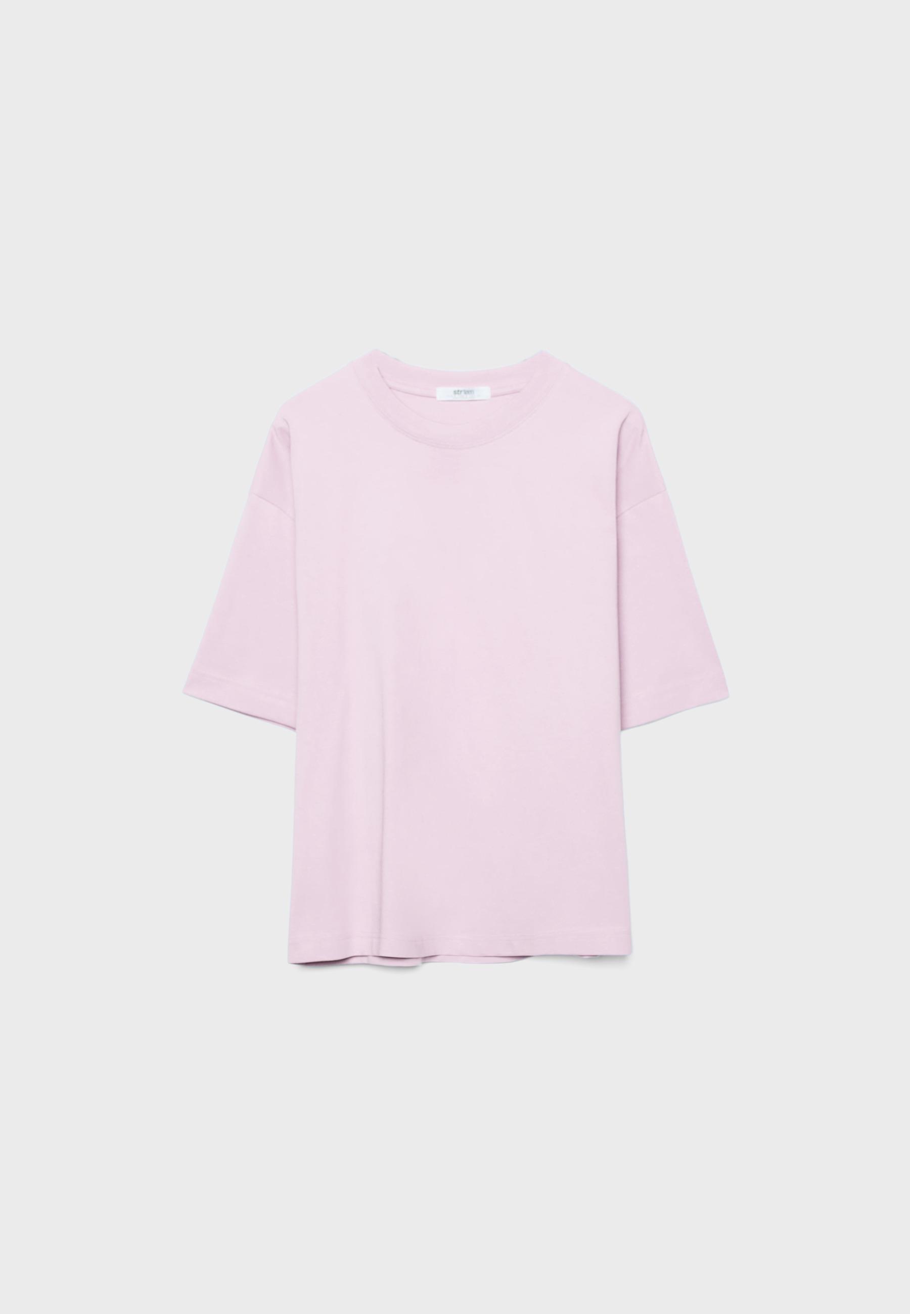 Oversize short sleeve T-shirt — Pastel pink