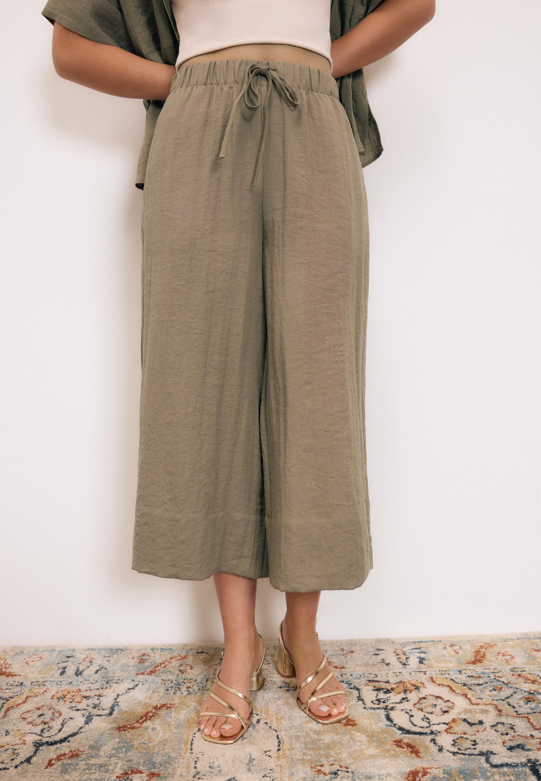 Tassel culottes — Brown