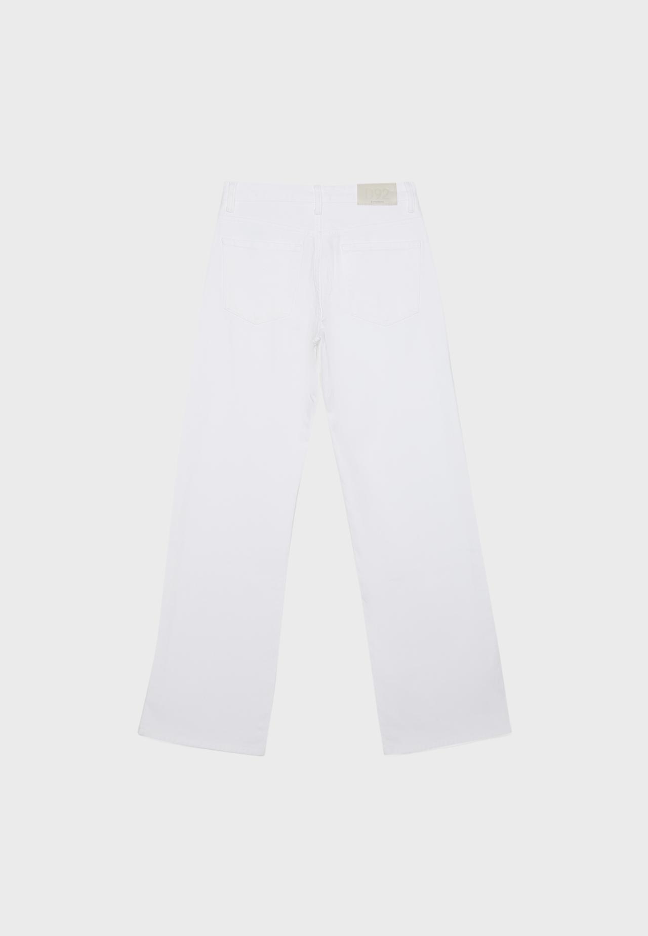 D92 Wide-leg jeans — White