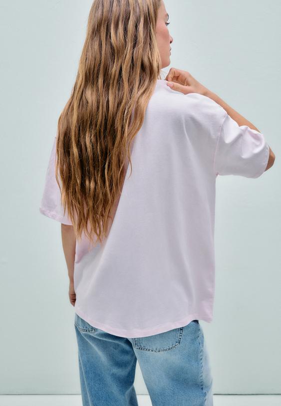 t shirt manches courtes col rond sweety