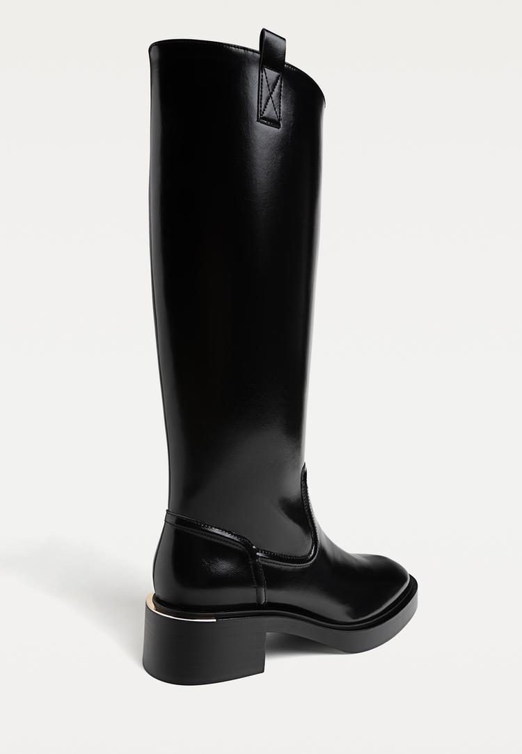 botas planas hipicas