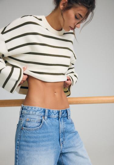 Baggy denim Bermuda shorts — MEDIUM LIGHT BLUE DENIM 6