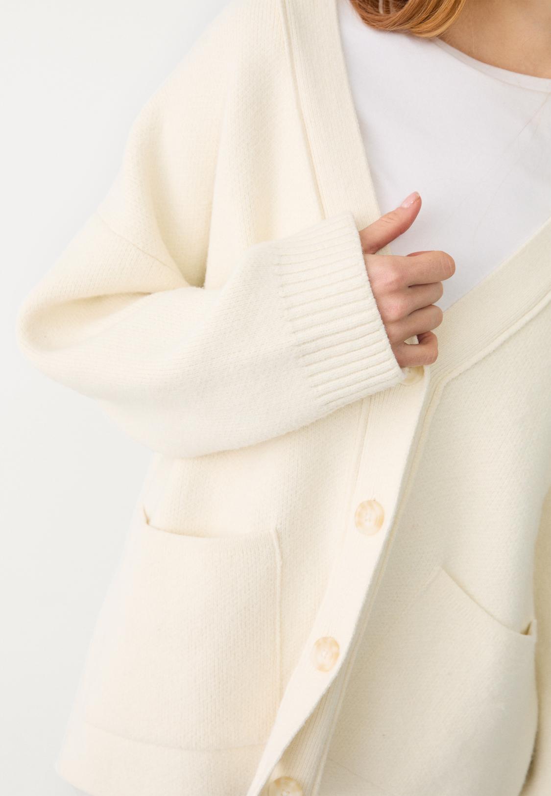 Suéter Chaquetas De Punto Gordas Lana Chaqueta Punto Larga