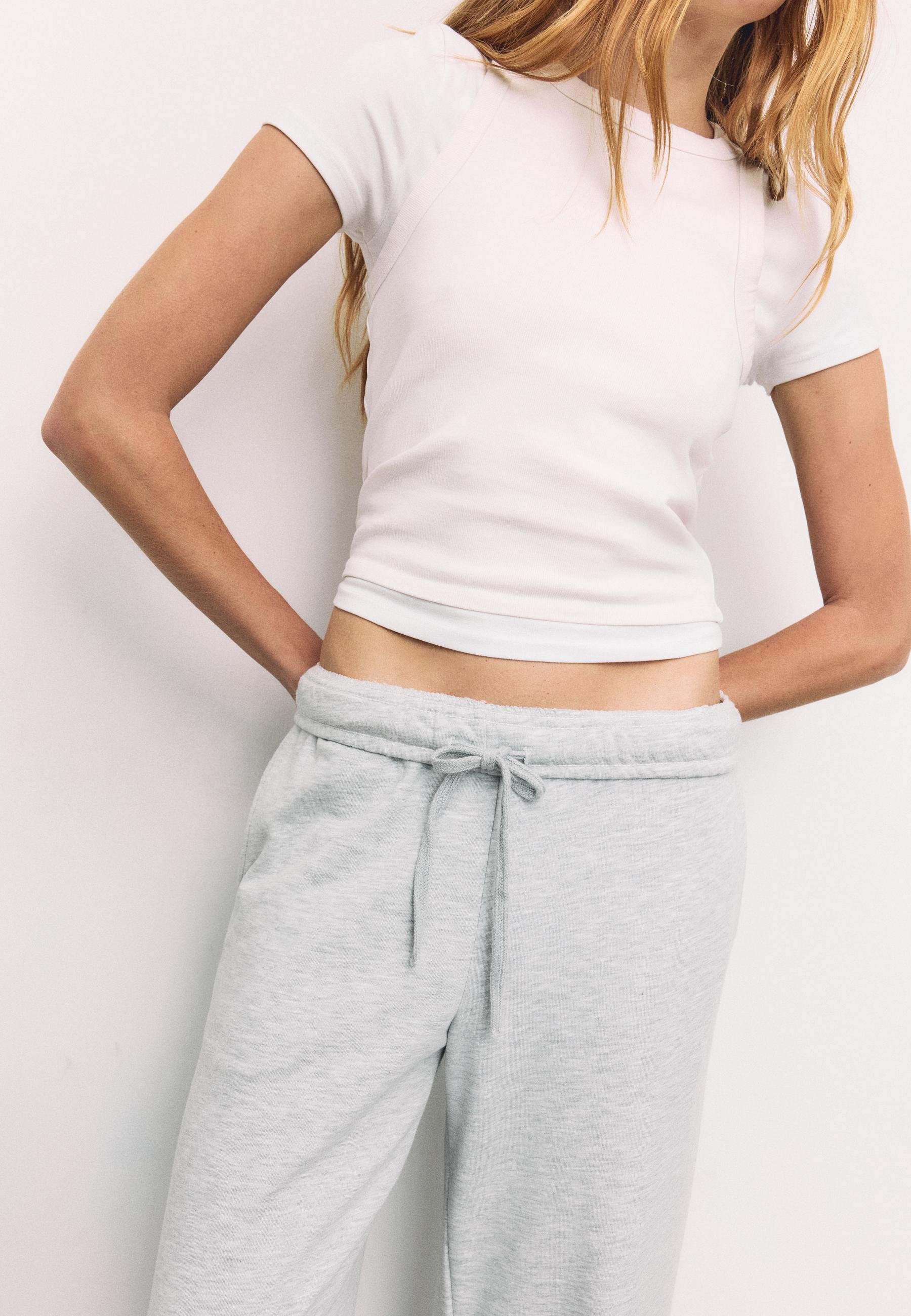 Geniş paça jogger pantolon - Görsel 4
