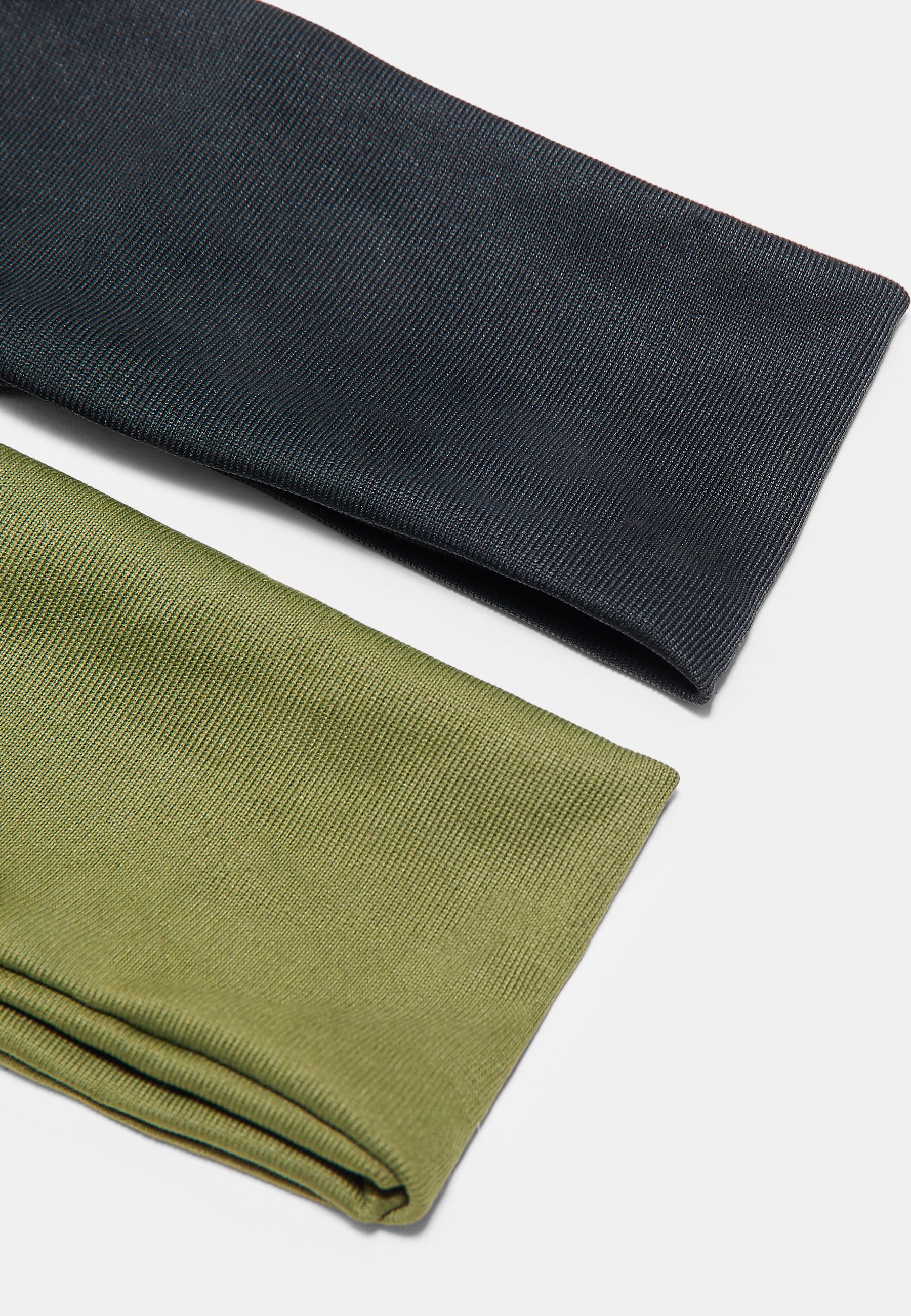 Set of 2 fur headbands — Khaki