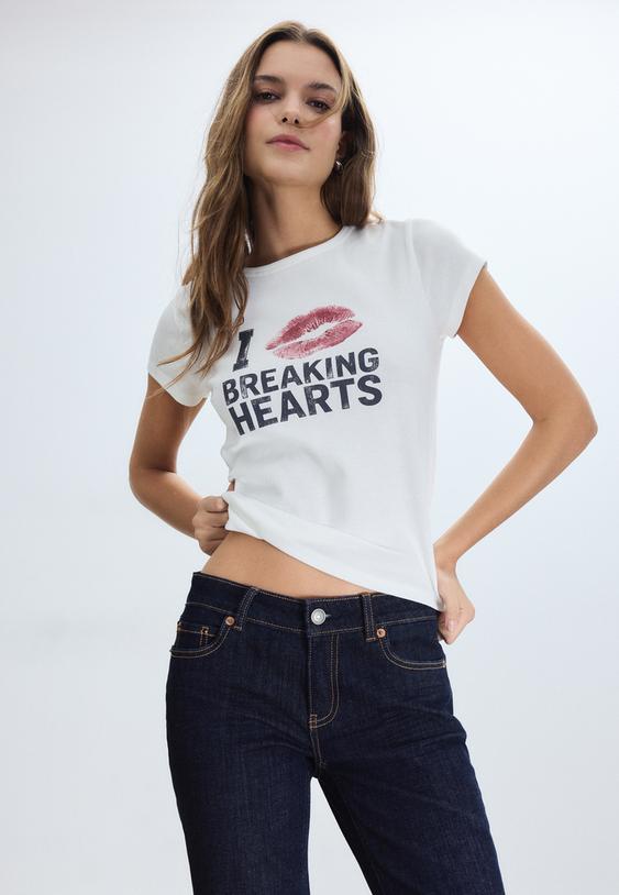 maglietta a maniche corte posizionale