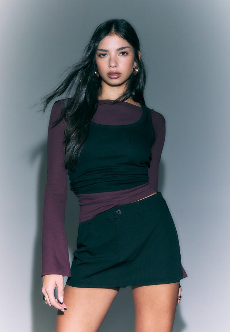 d62 mini skort