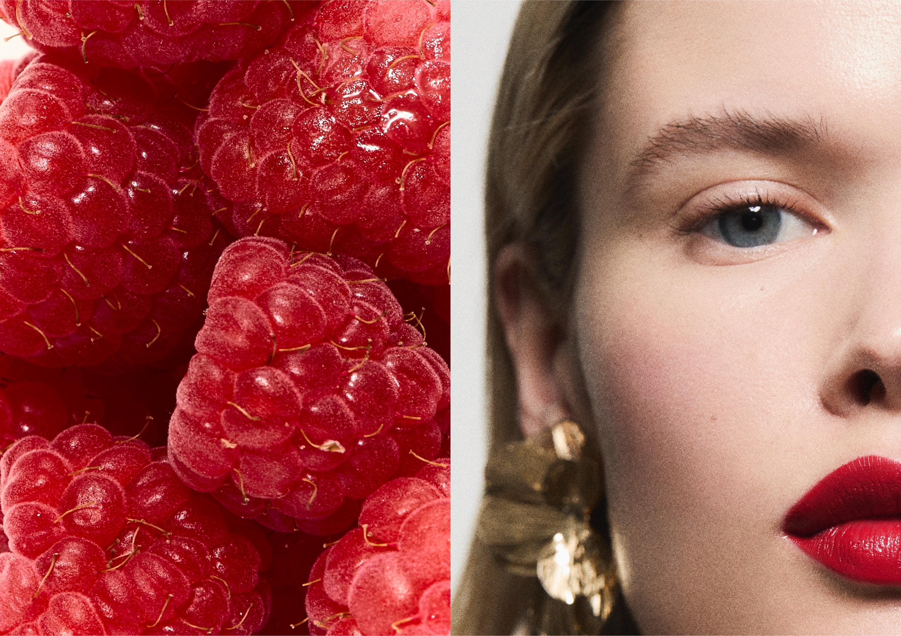 Textured flower fan earrings — Gold
