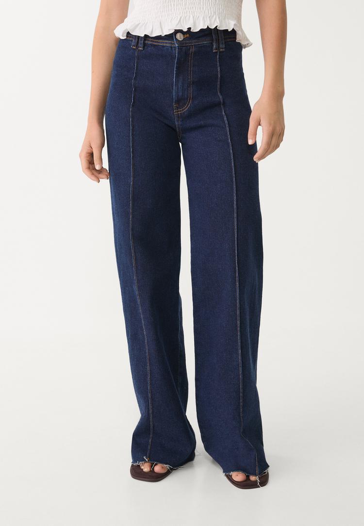 jeans minimal costuras
