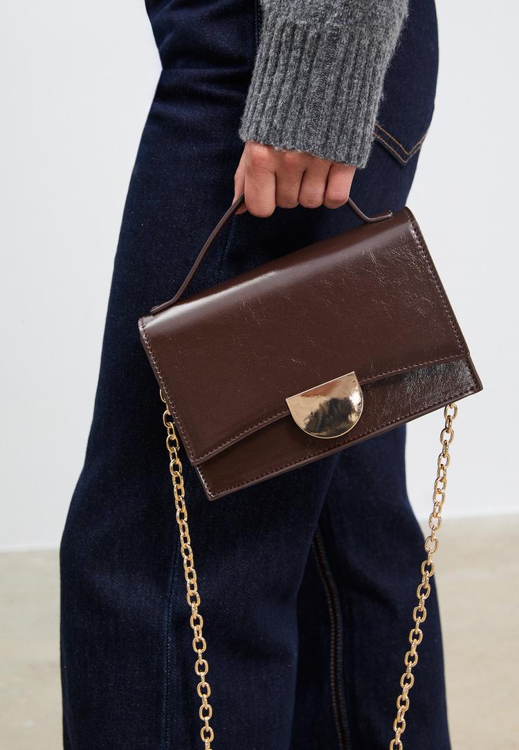 bolso bandolera mini metal
