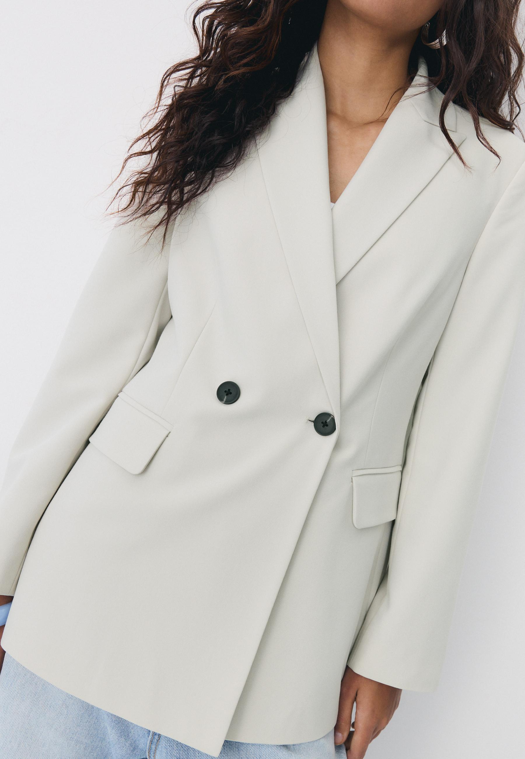Tailored blazer — Ice