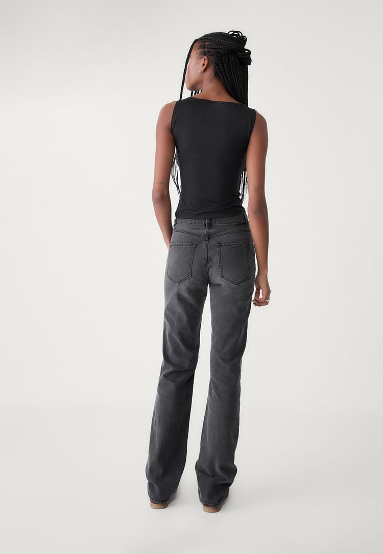 jeans straight fit regular waist comfort