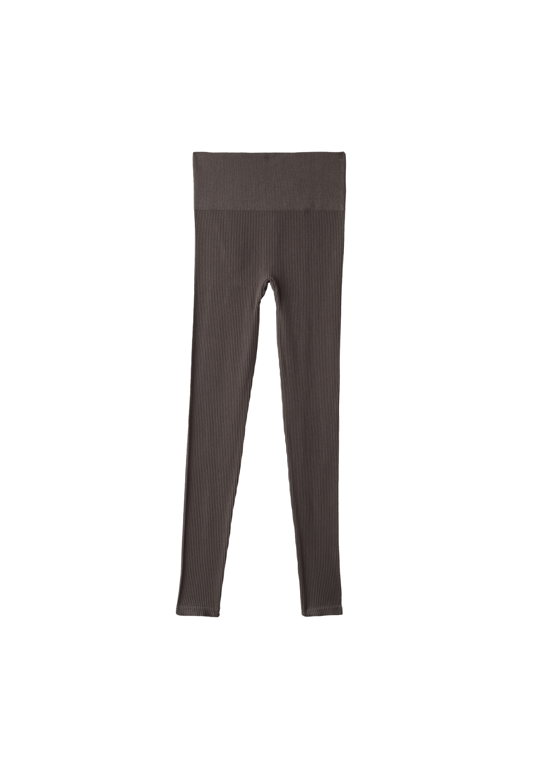 High-waist seamless leggings — Brown