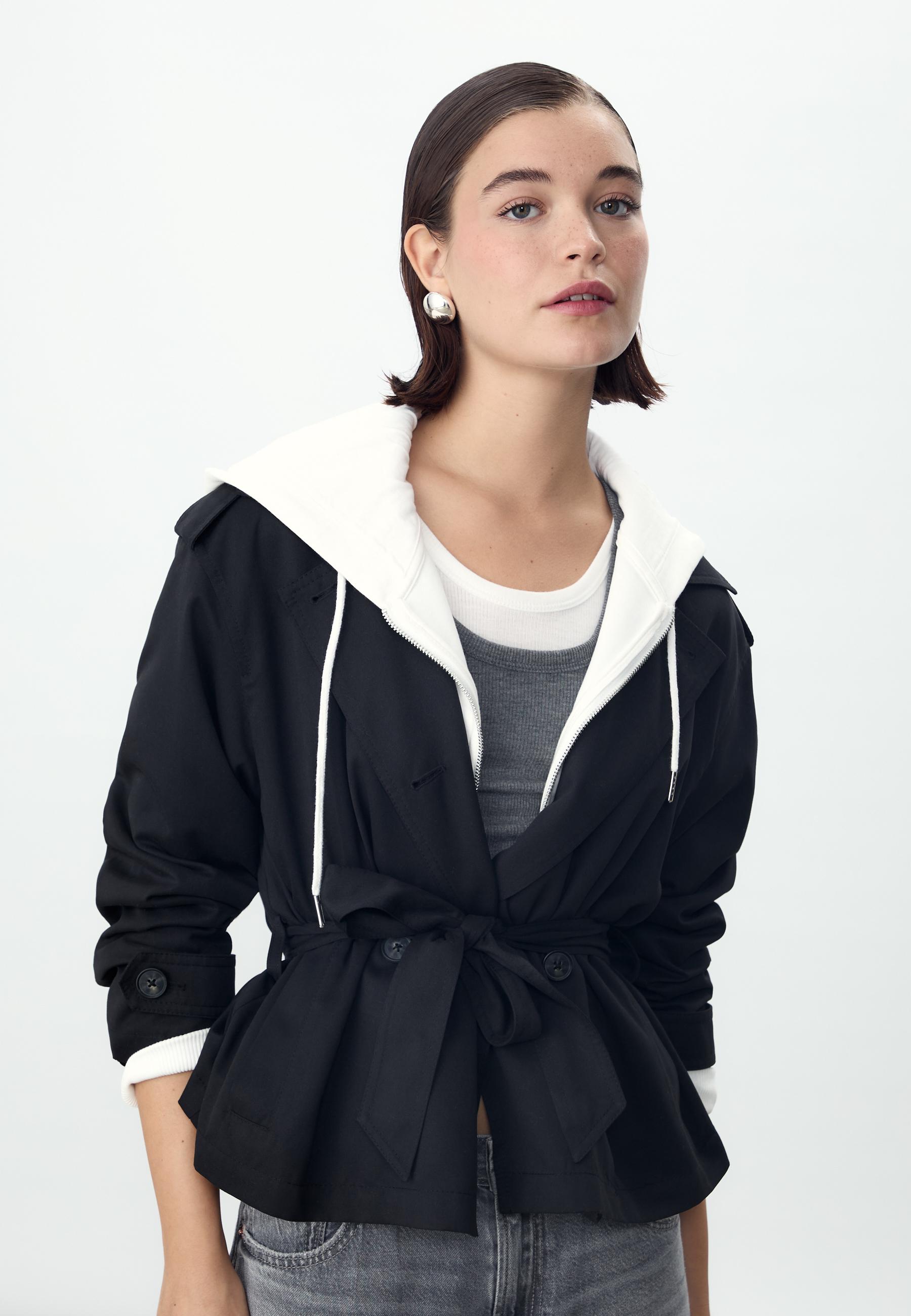 【新品未使用】CLANE OVER SHORT TRENCH COAT CLANE クラネ同型 OVER SHORT TRENCH COAT,レディース