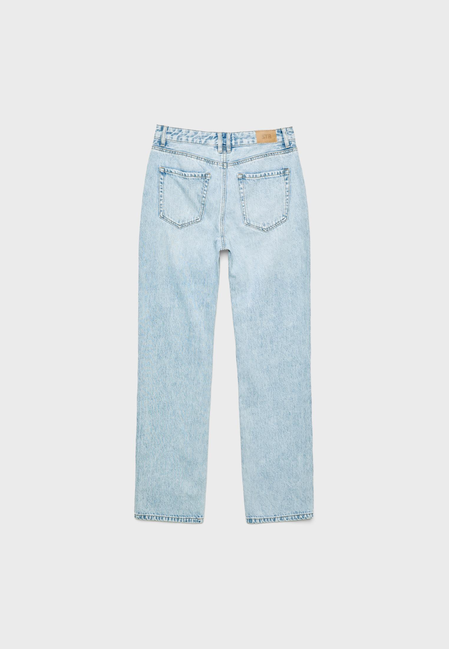 Straight-leg jeans - Women's fashion | Stradivarius United
