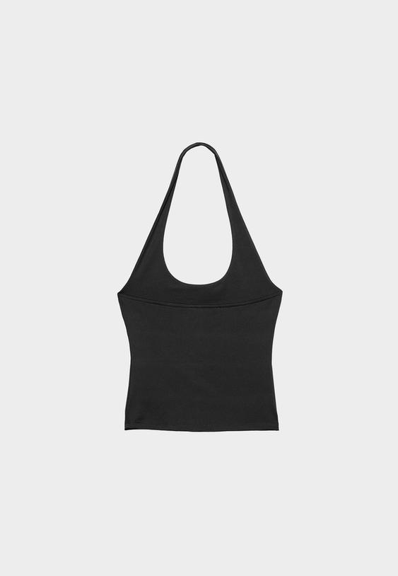 Halter yaka t-shirt - Görsel 23