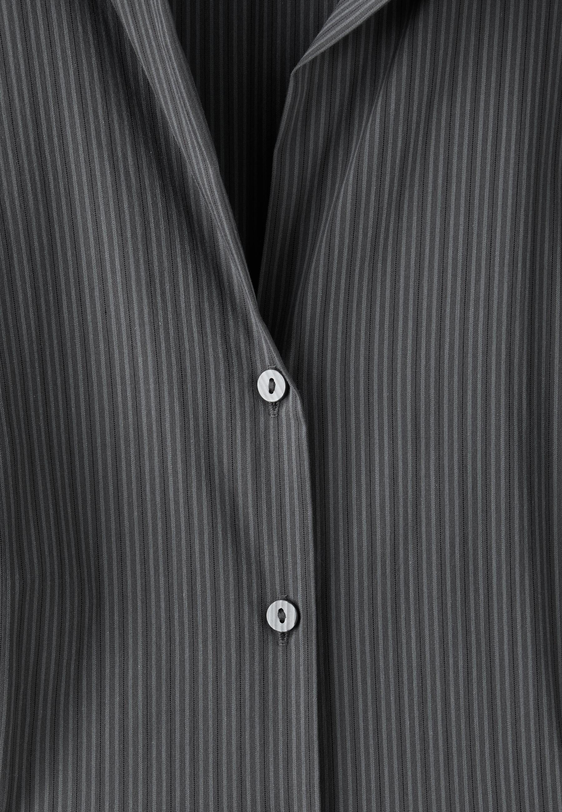 Fitted basic shirt — Pearl grey