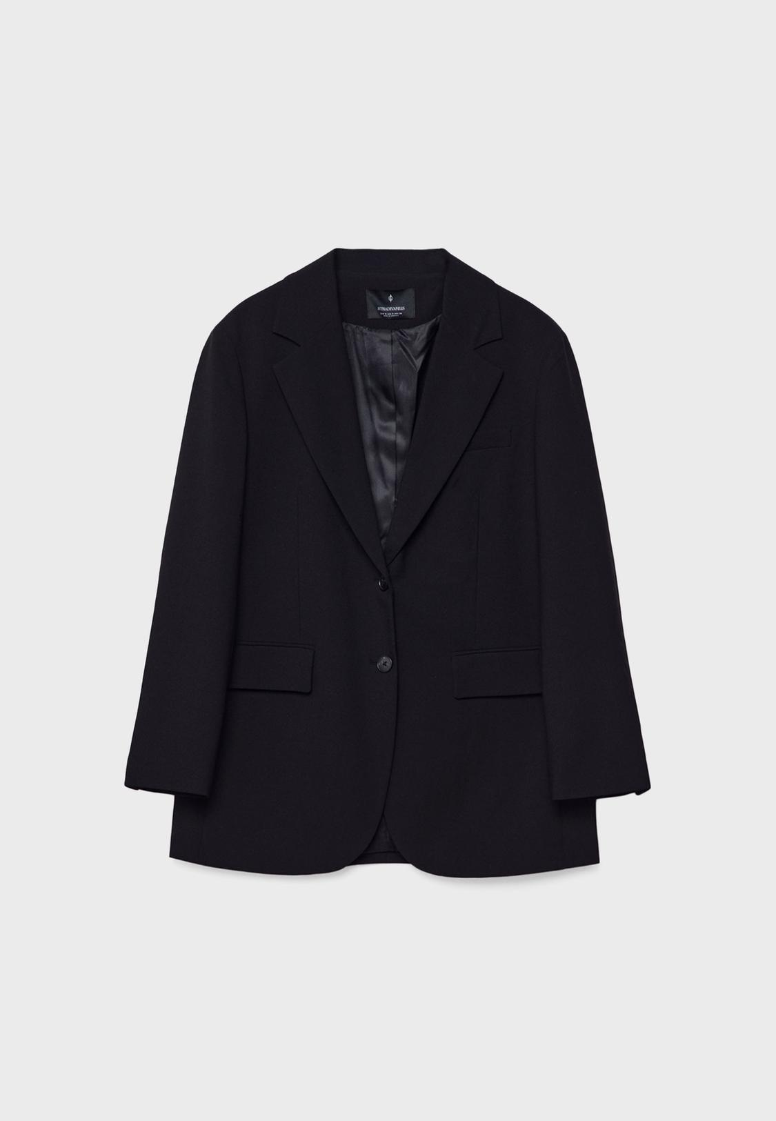 Oversize blazer with pockets Women's fashion Stradivarius