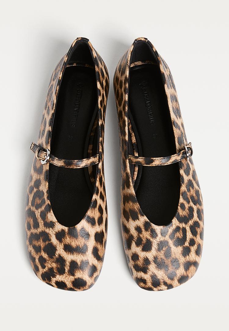 bailarinas print leopardo