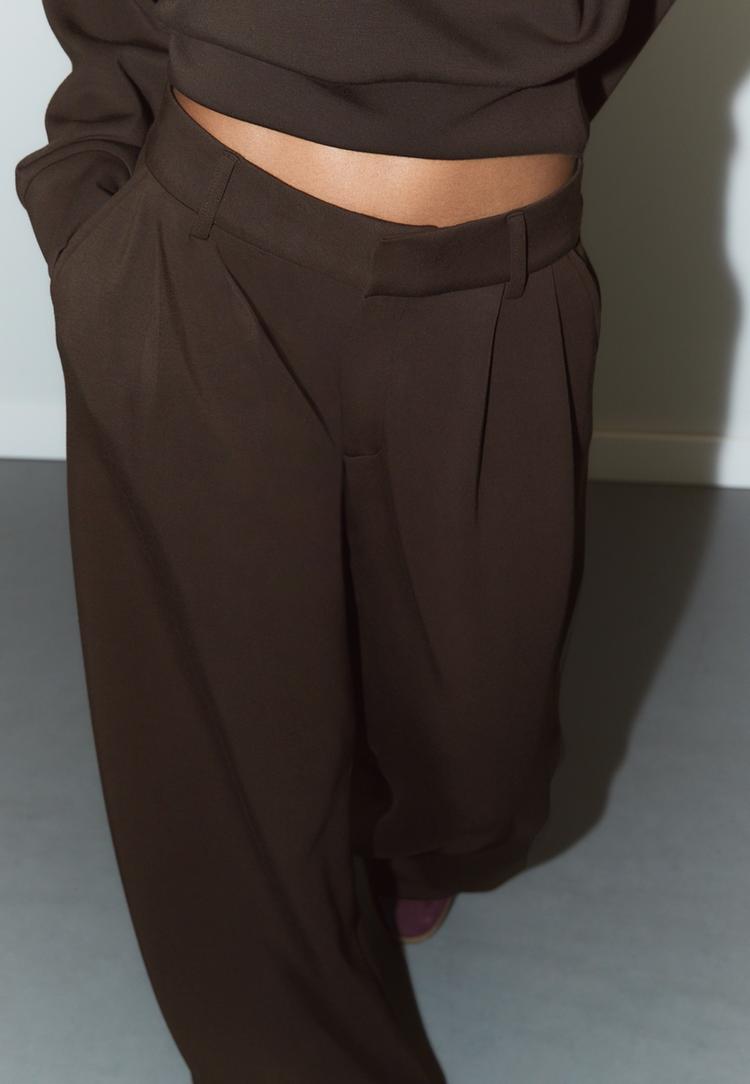 nette broek van zachte stof