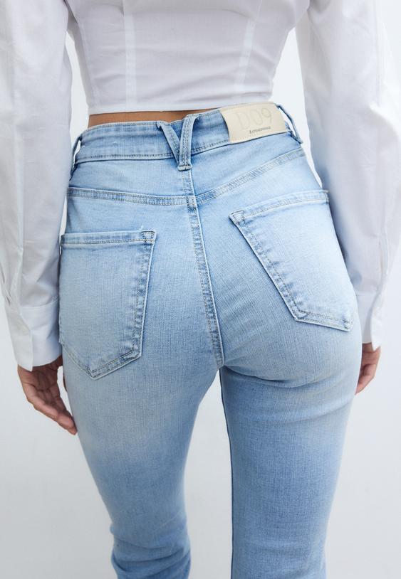 d09 jeans skinny super high waist