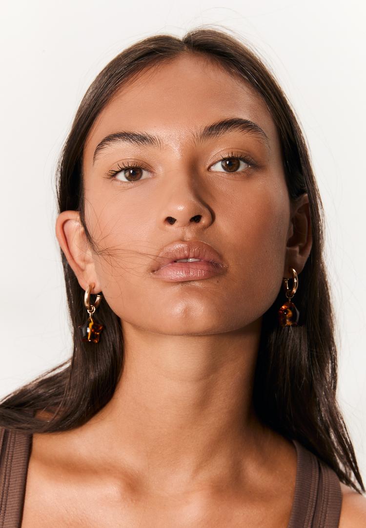 set 3 pendientes estrellas