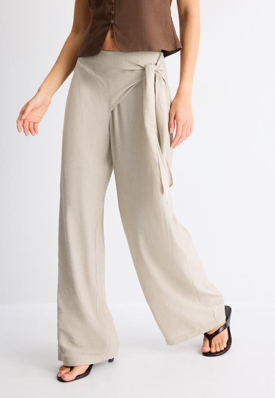 pantaloni fluidi sarong