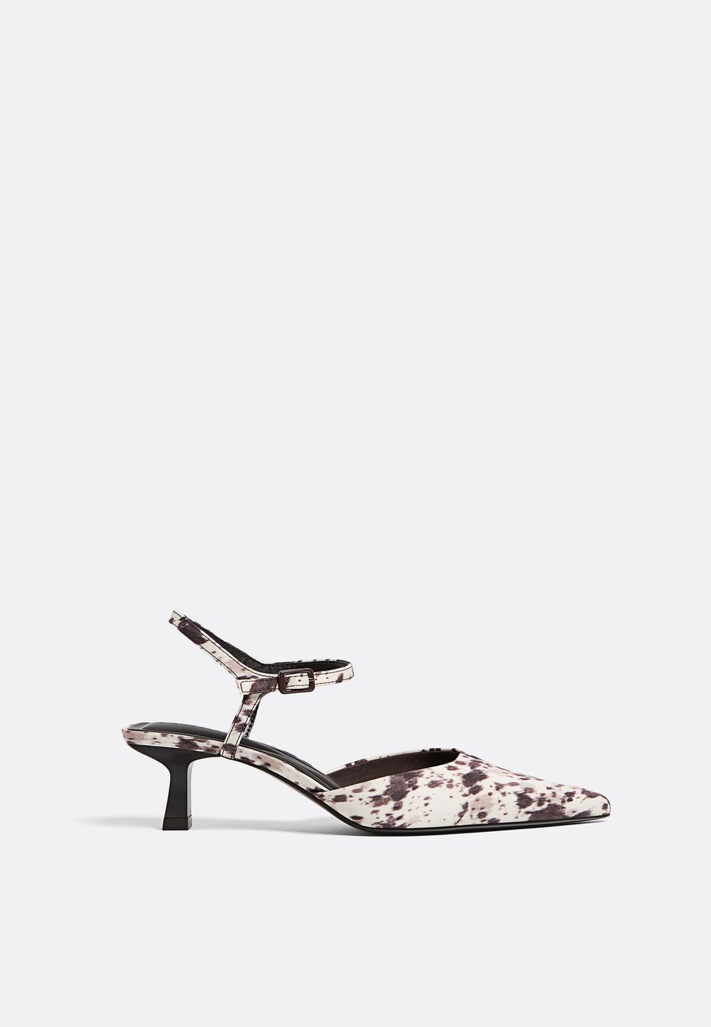 Scarpe décolleté con stampa