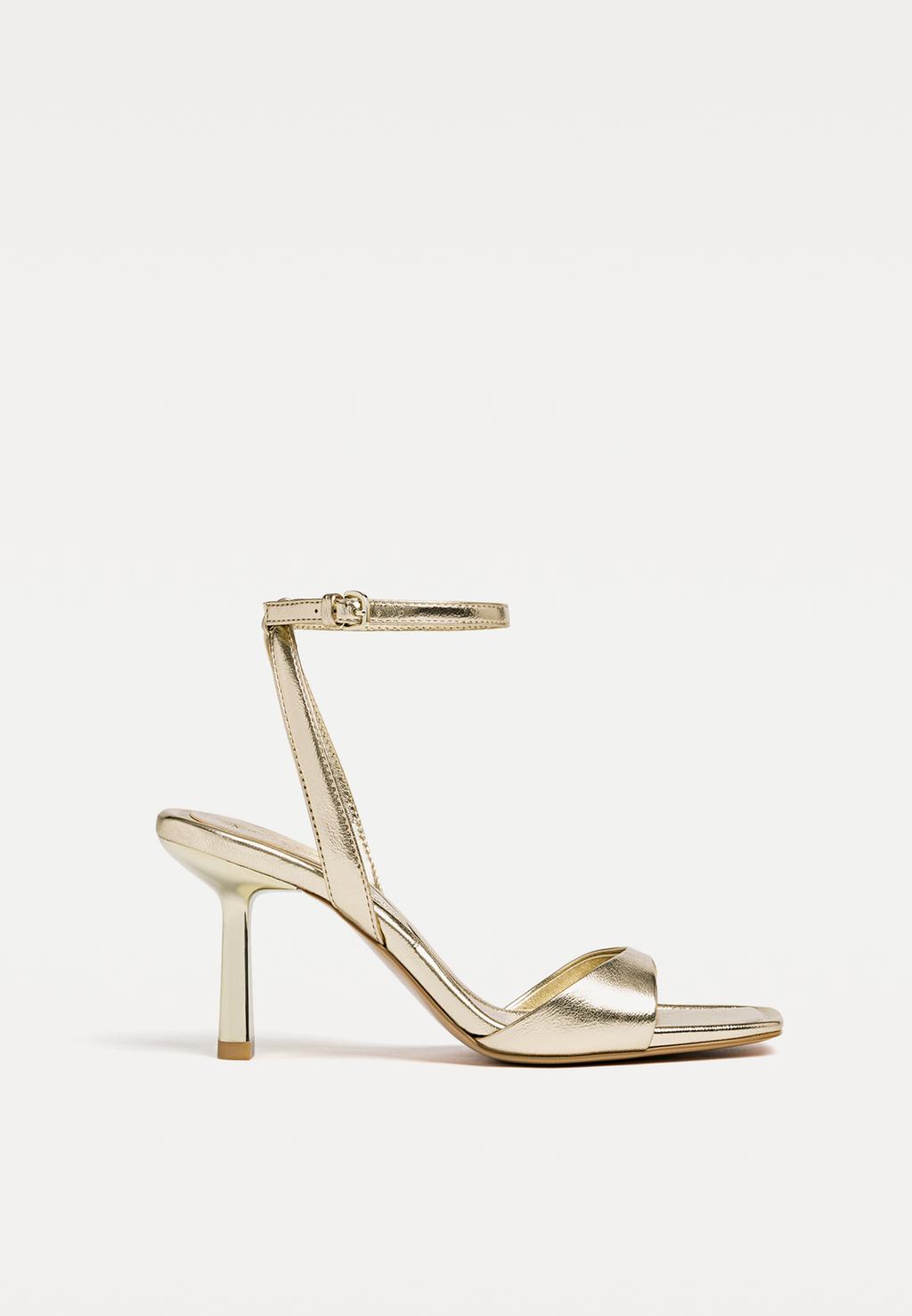 Stiletto-heel sandals