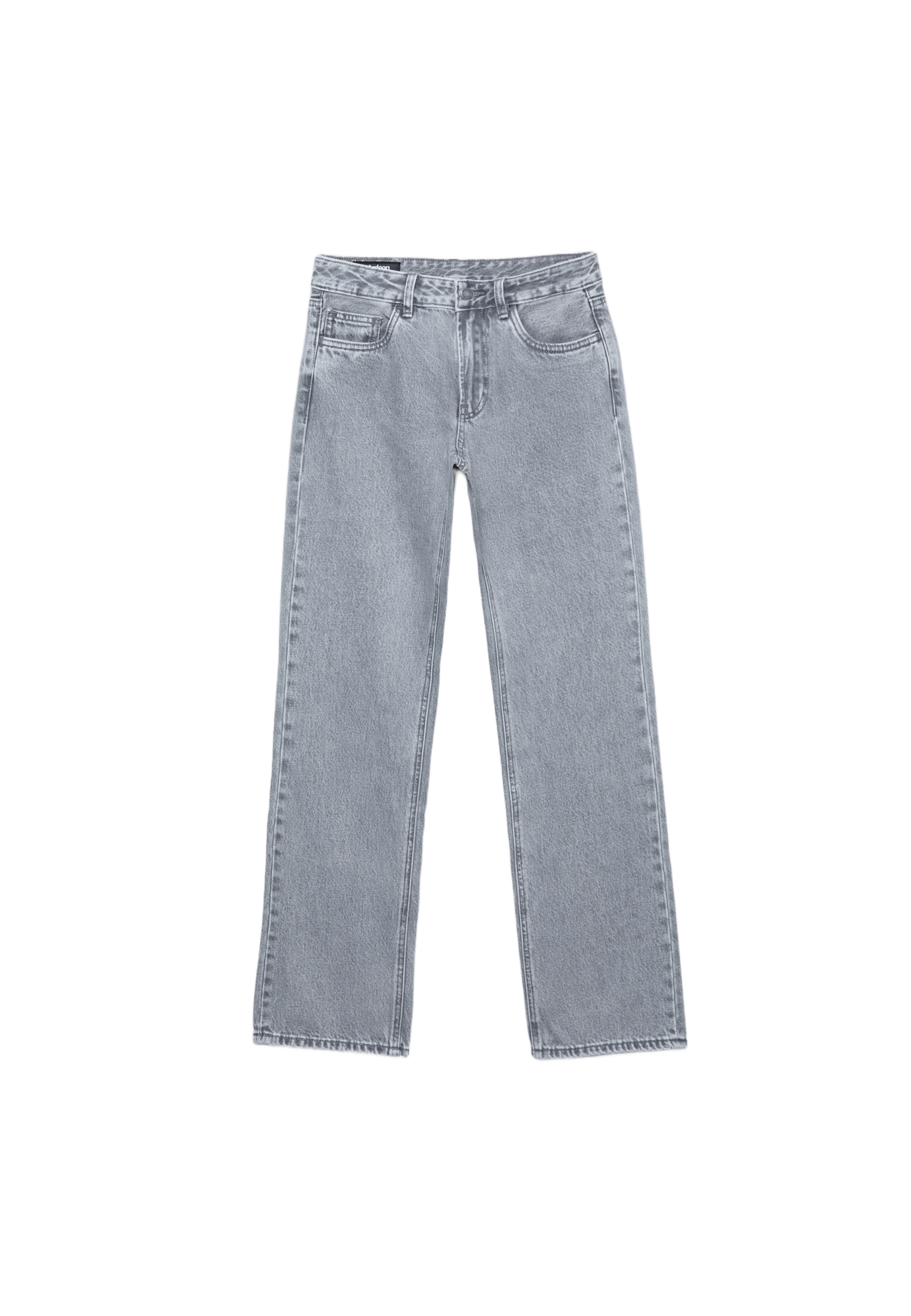 Düşük bel straight fit jean - Görsel 9