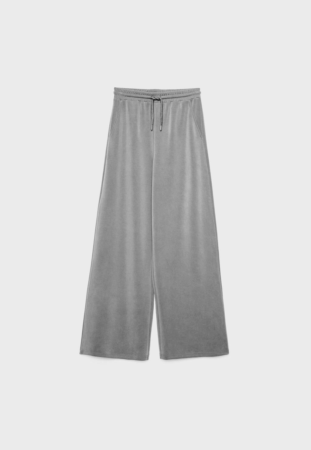 Palazzohose mit weichem Griff