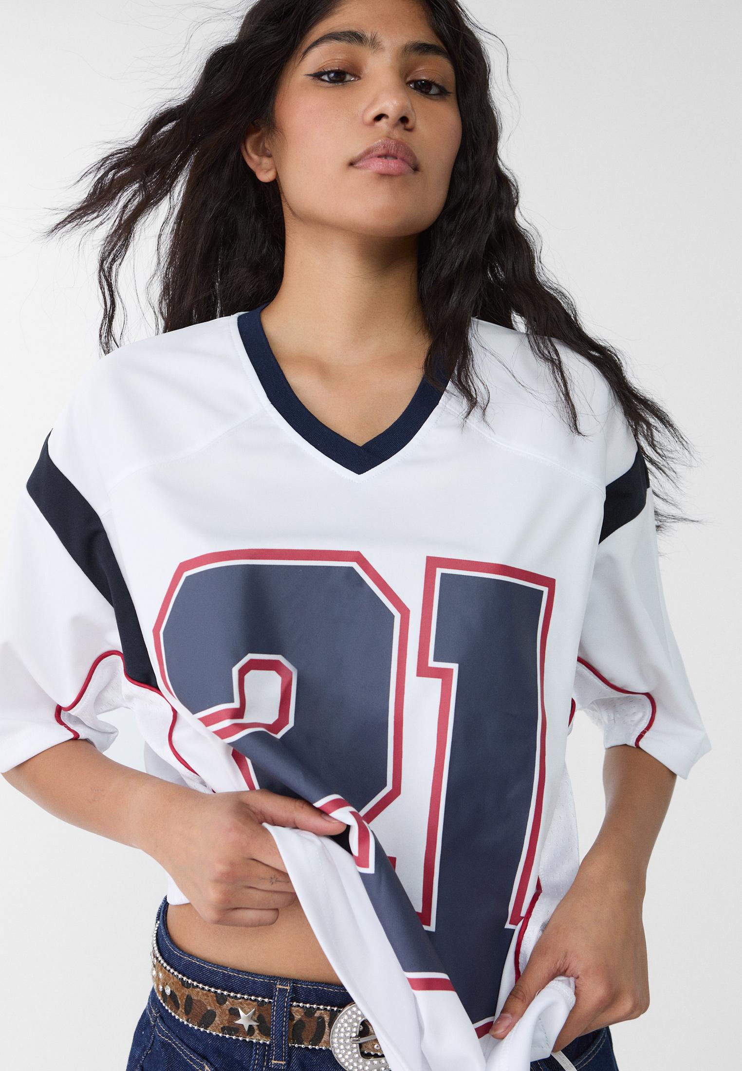 American football shirt women hotsell