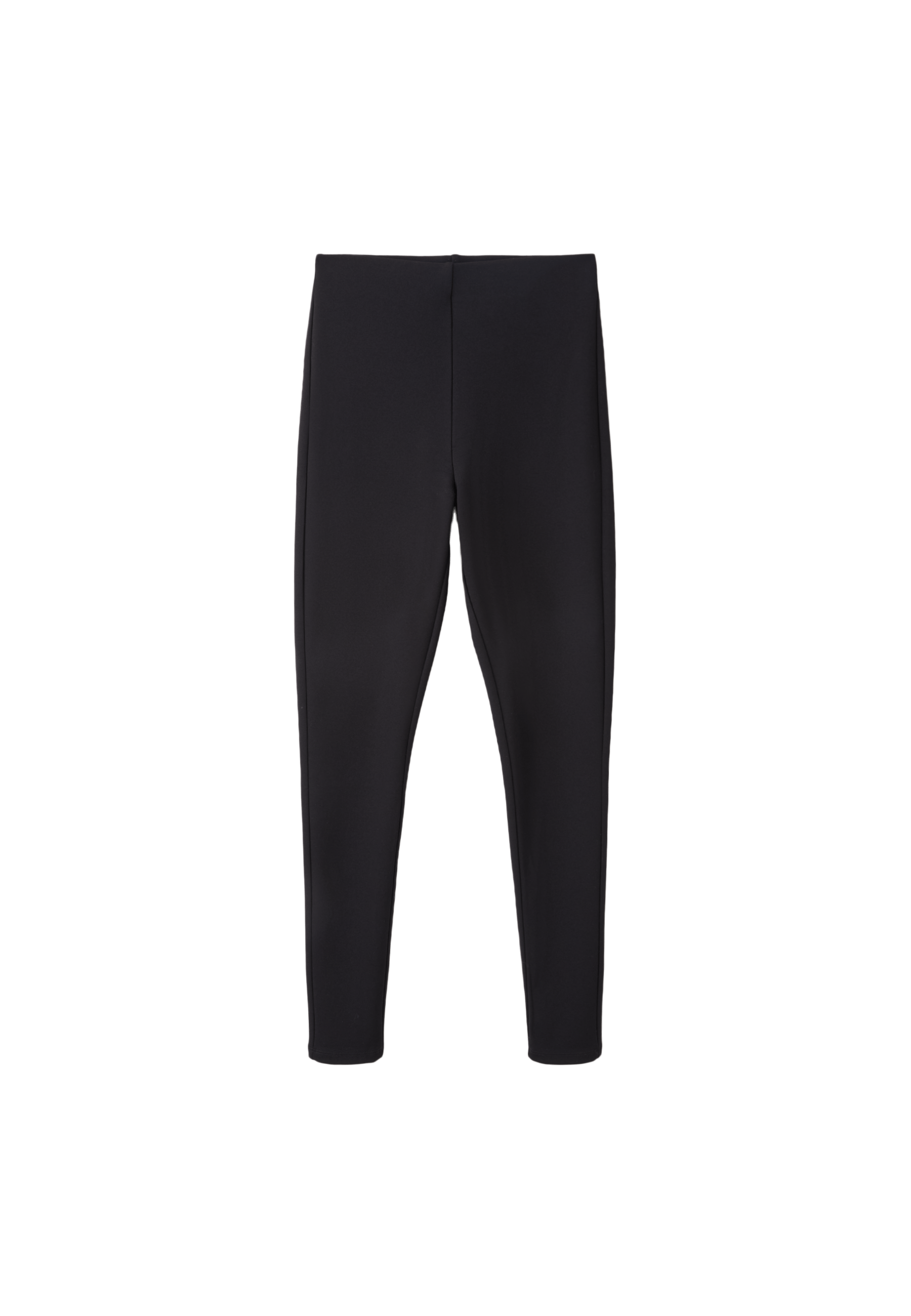 Knit leggings — Black